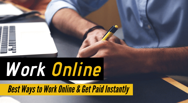 What Work Can I Do Online And Get Paid?